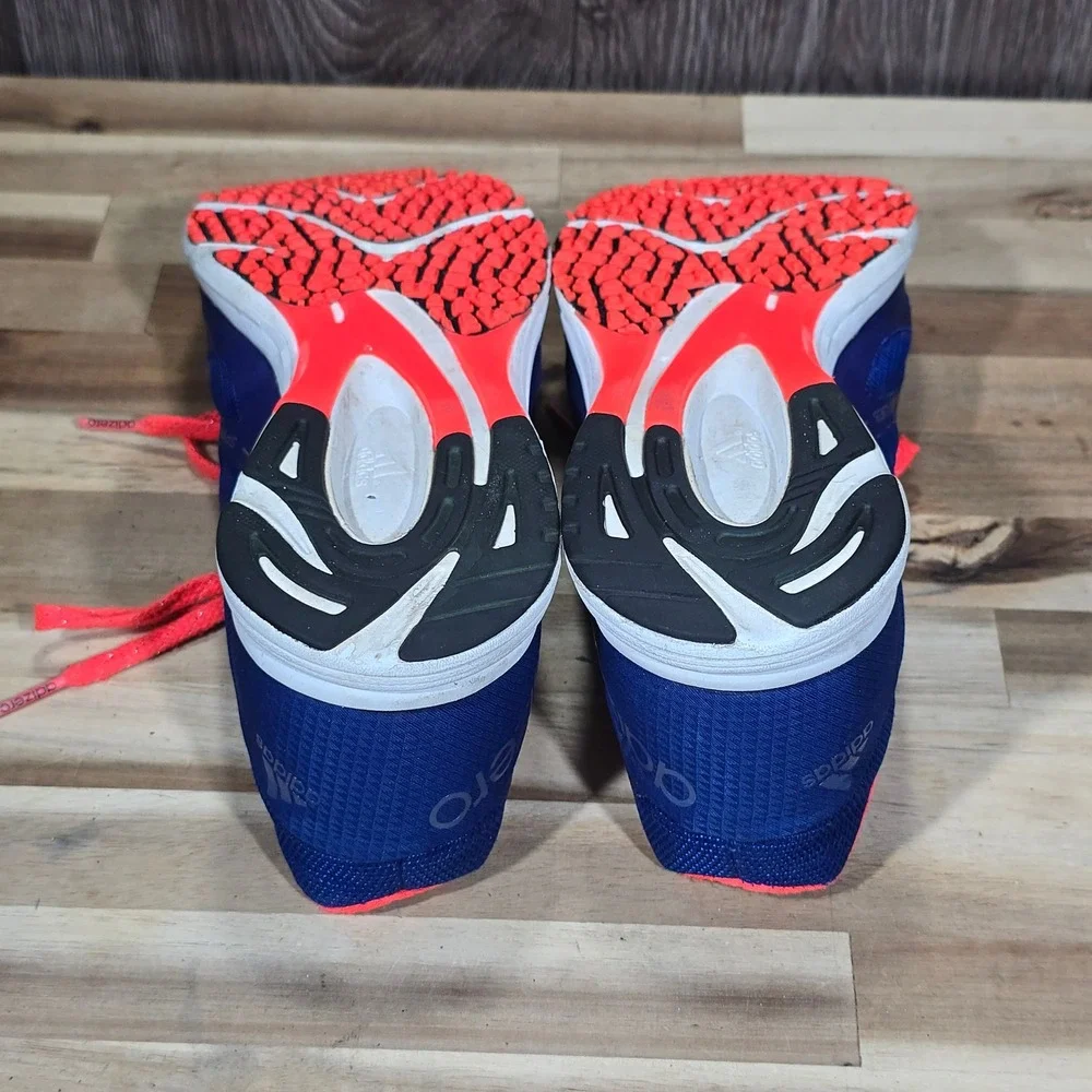 Adidas Adizero Hagio 2 Blue Orange Lightweight Running‎ Shoes 7.5 G95122